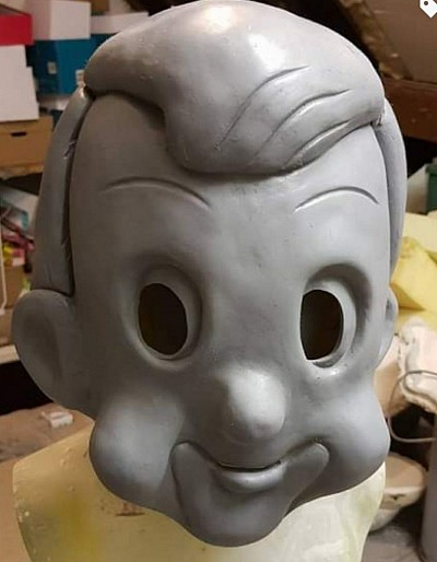 Mascot head sculpt